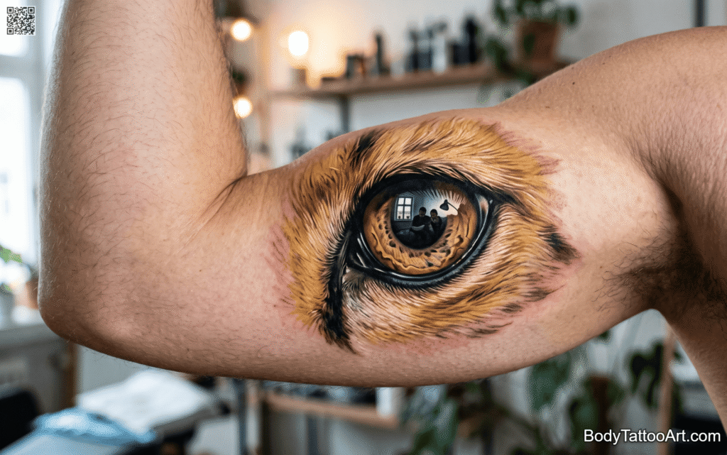 Micro-realism Cheetah Tattoos