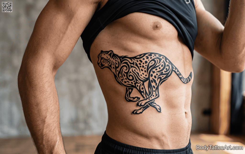 Tribal Cheetah Tattoos