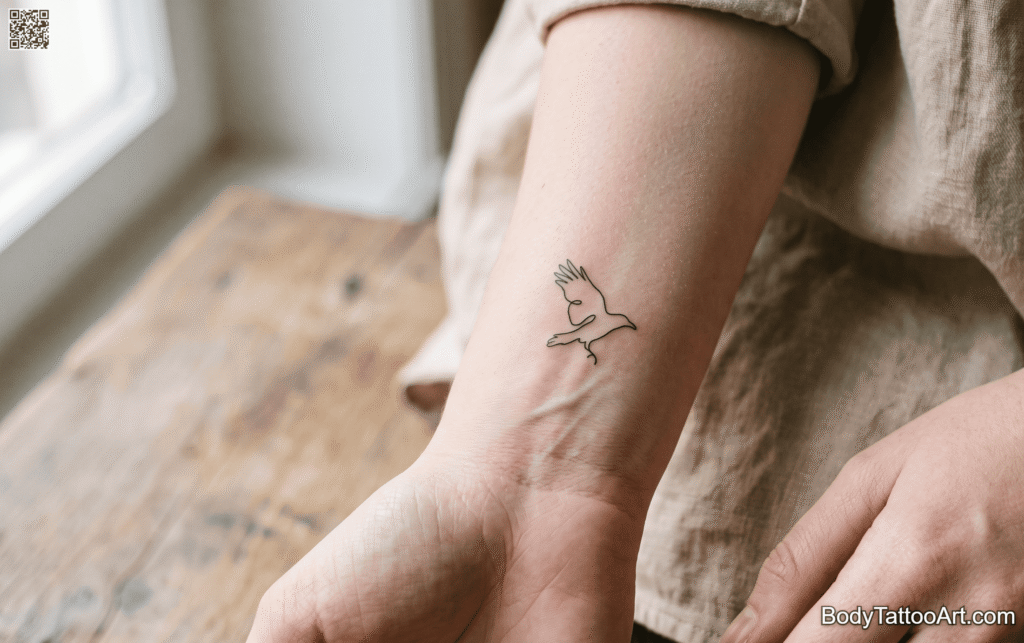 Crow Tattoos Ideas That Are Perfect For Men and Women