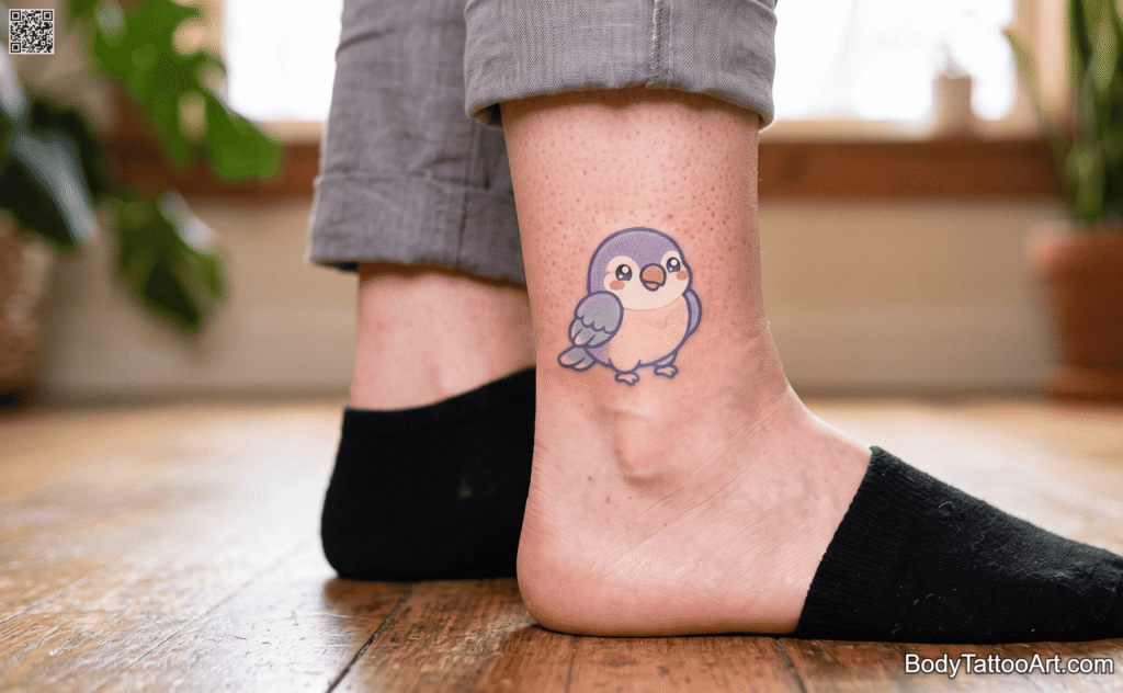 Kawaii Falcon Tattoos