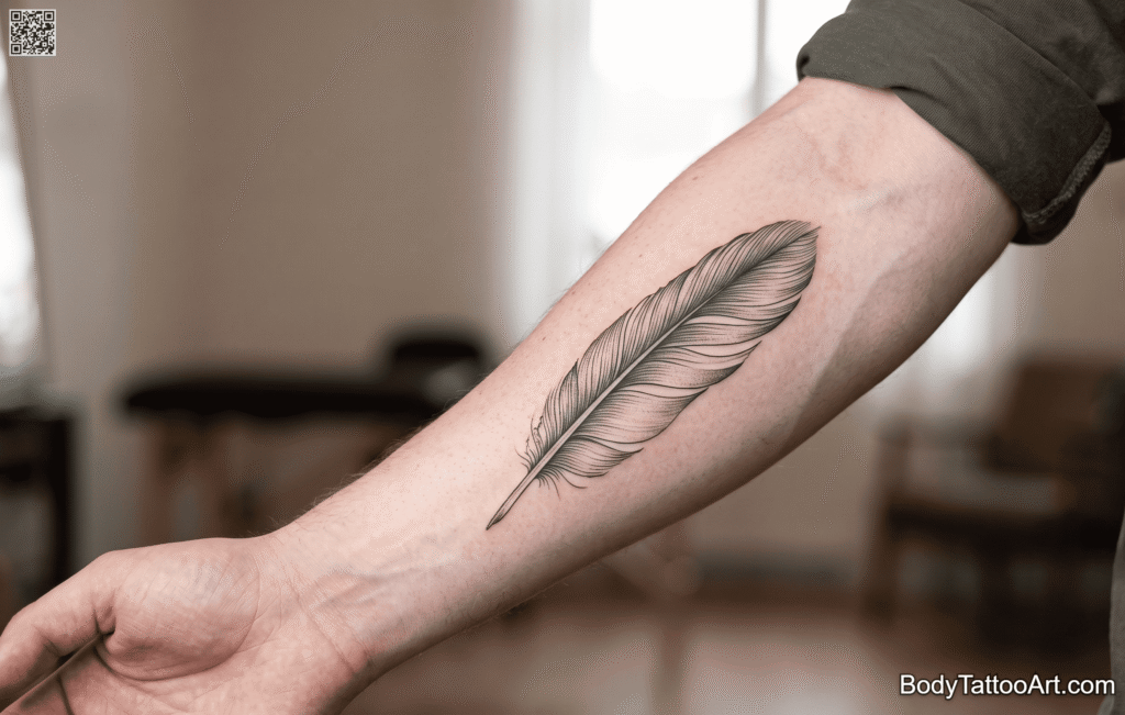  Fine line realism Falcon Tattoos