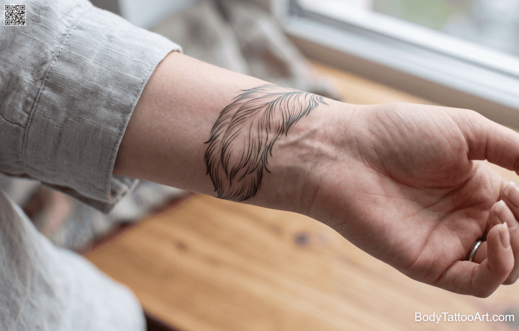 Fine line wraparound Fox Tattoos