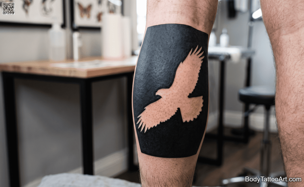 Negative Space Hawk