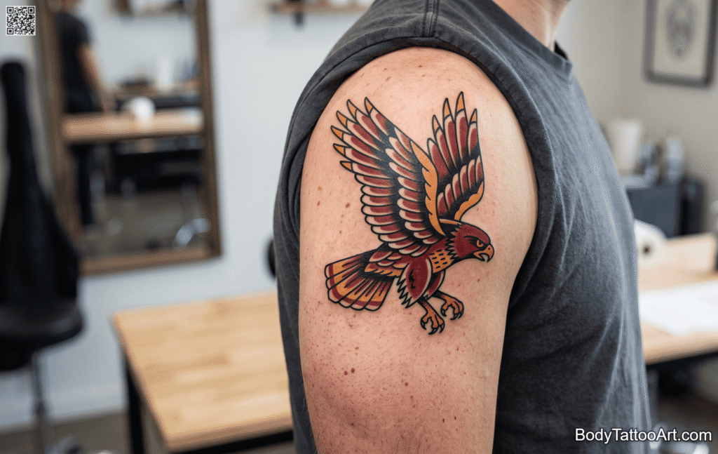 Traditional American Hawk
