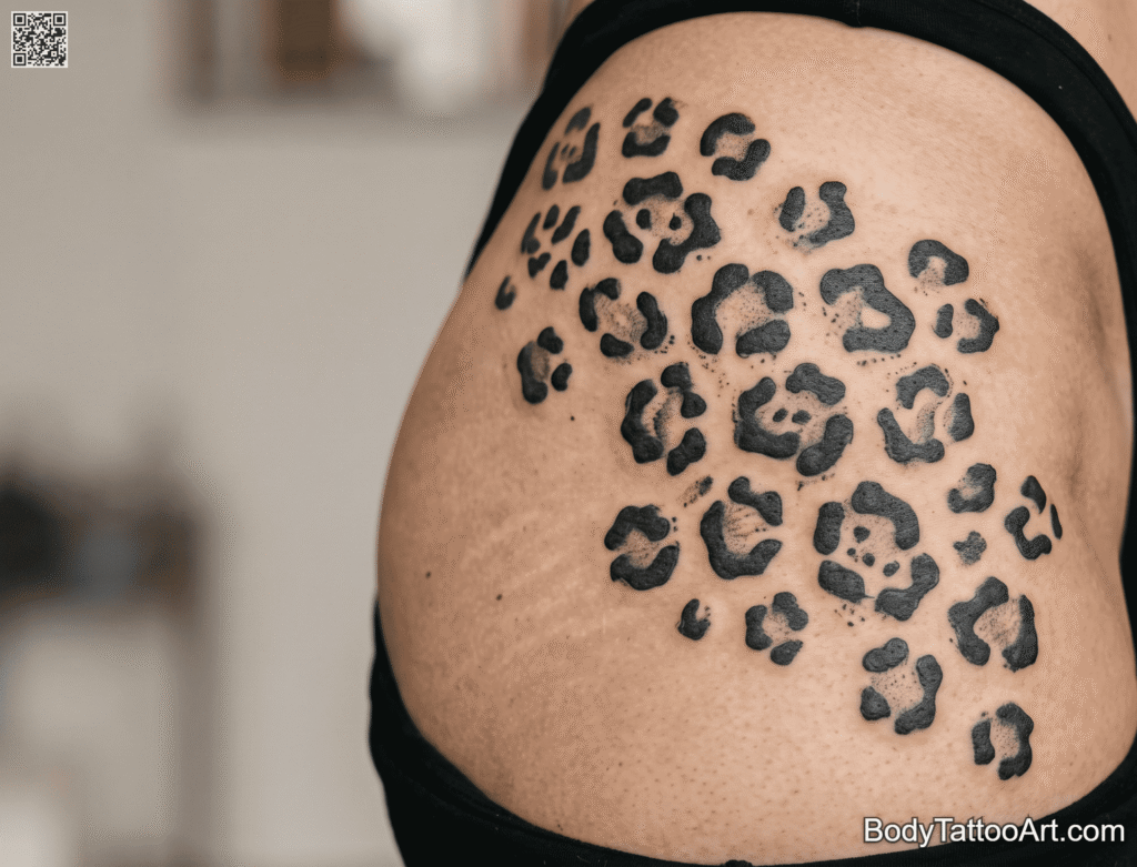 Leopard Print Pattern Abstract