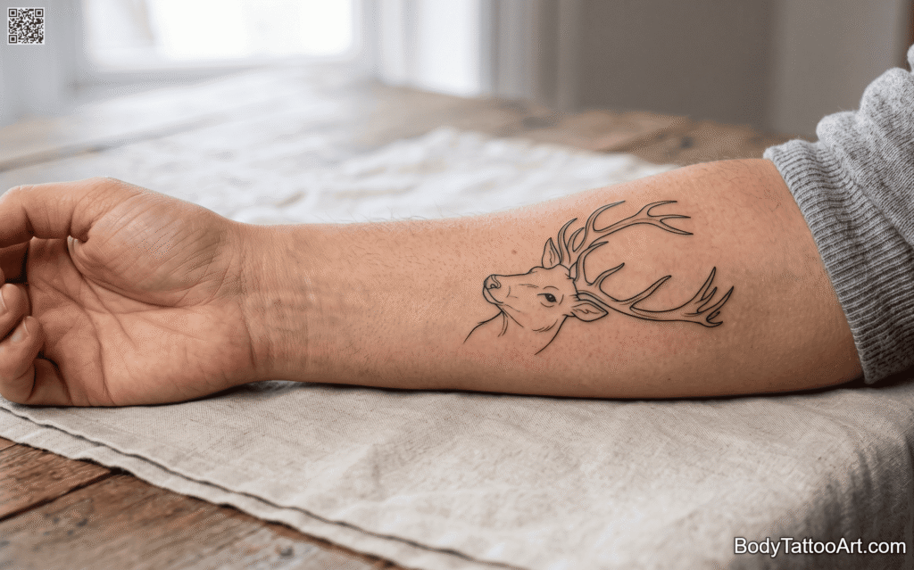 26 Stag Tattoos Ideas – Meaningful Ink Inspired by Nature