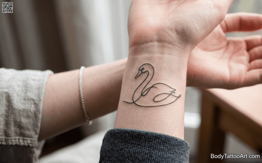 24 Graceful Swan Tattoos Ideas – Ultimate Design Guide