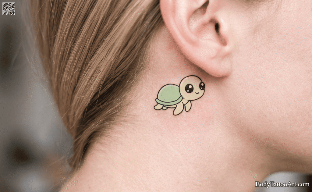 Kawaii Turtle Tattoos