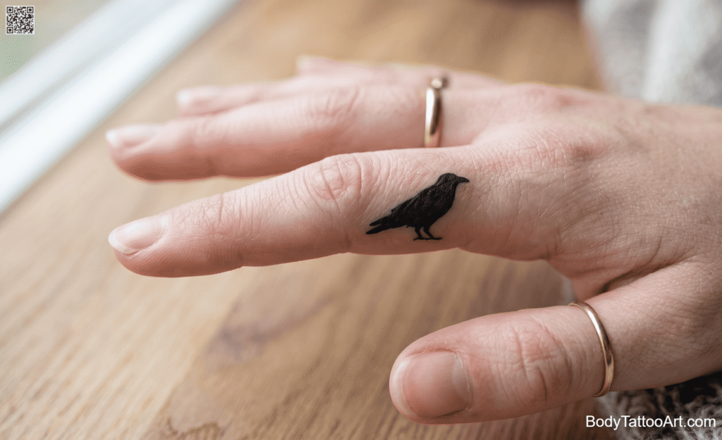 The Tiny Finger Raven